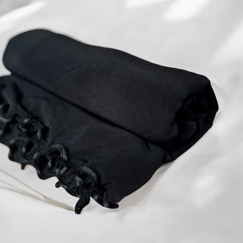 Jersey Premium frisé Noir