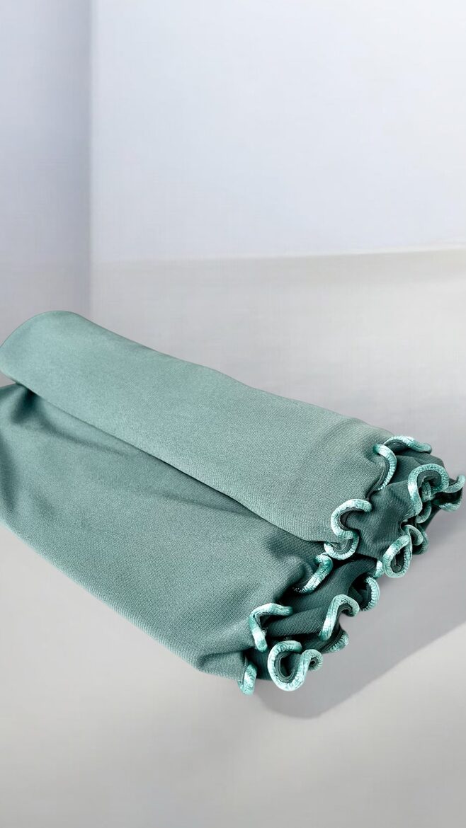 Jersey Premium frisé Vert sauge 
