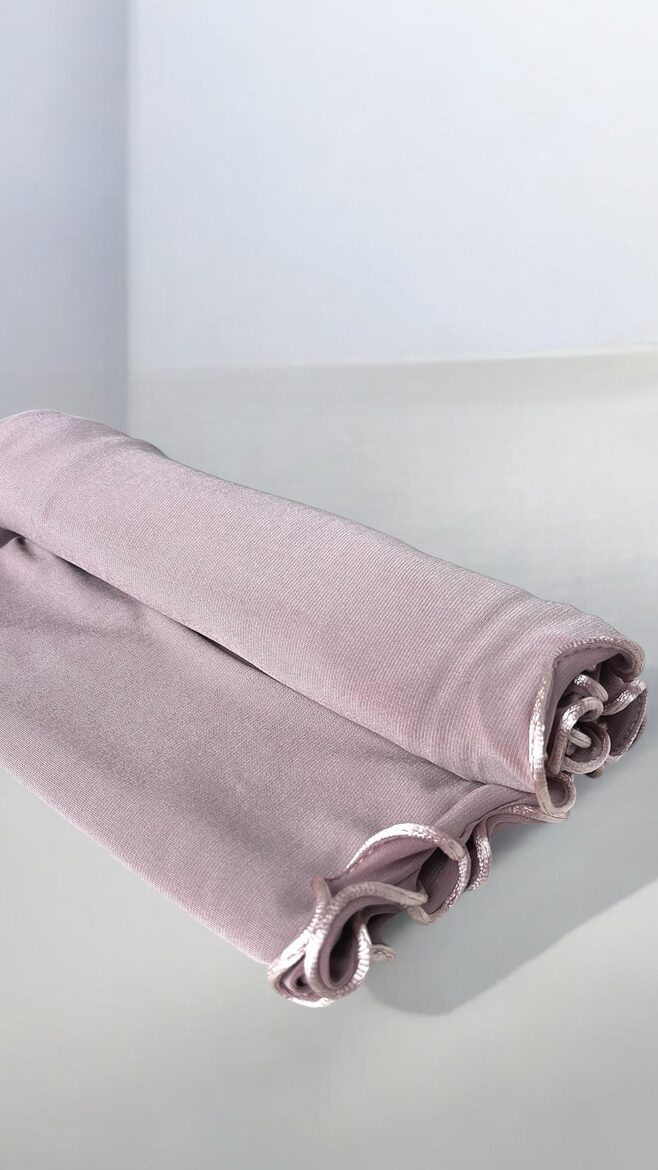 Jersey Premium frisé vieux rose