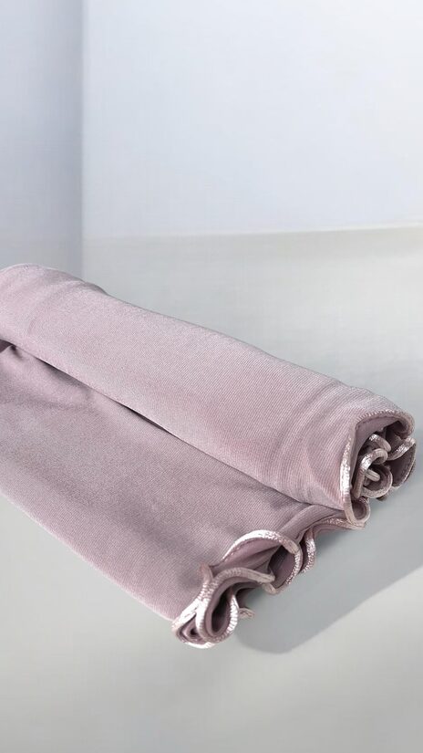 Jersey Premium frisé vieux rose