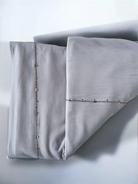 Jersey Premium Strass Grège