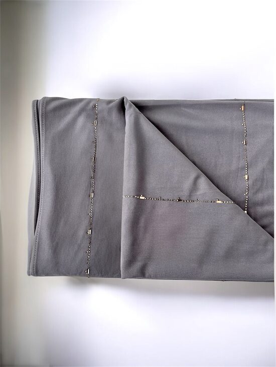 Jersey Premium Strass Marron