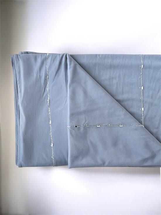 Jersey Premium Strass Gris